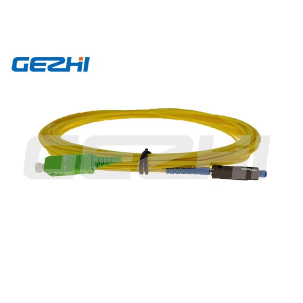 Simplex Singlemode/Multimode MU To SC Patch Cord Simplex Fiber Optic Patch Cable
