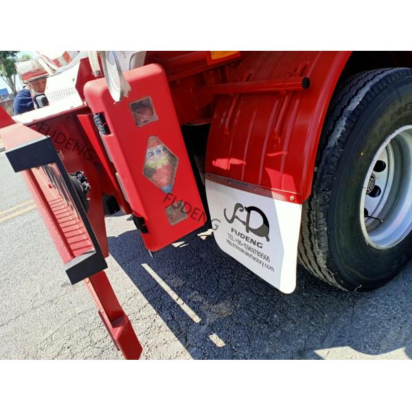 Aluminum 28t Capacity 45000 Liters Fuel Tanker Semi Trailer