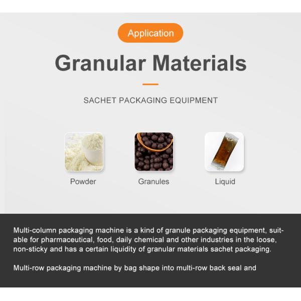 Автоматическая многолинейная 4-боковая уплотнительная мешочка белок порошок упаковки заполняющая машина мешок колаген порошок машина