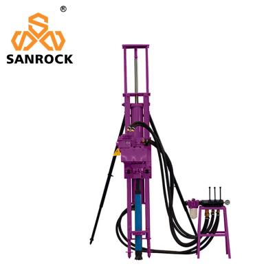 Deep Rock Drilling Rig Borehole Drilling Equipment Portable Pneumatic DTH Drilling Rig