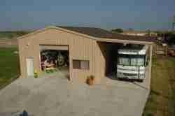 Outside Portable Rv Storage Canopy Car Parking Tent Carport Garage Building