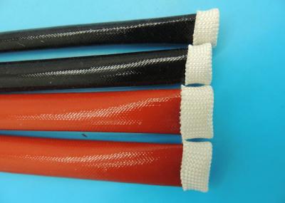 H Class Motors Fiberglass Expandable Sleeve Coated with Silicone Resin -60ºC ~ 180ºC