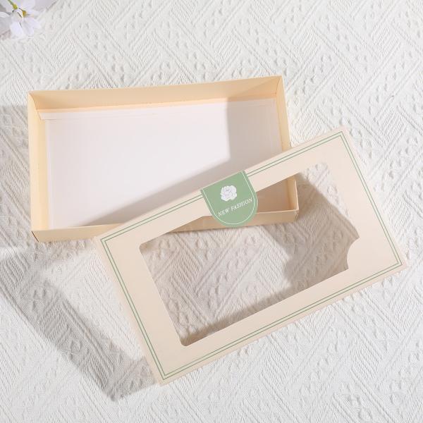 Recyclable Lingerie Printed Paper Boxes Lingerie Scarf Storage Boxes ODM