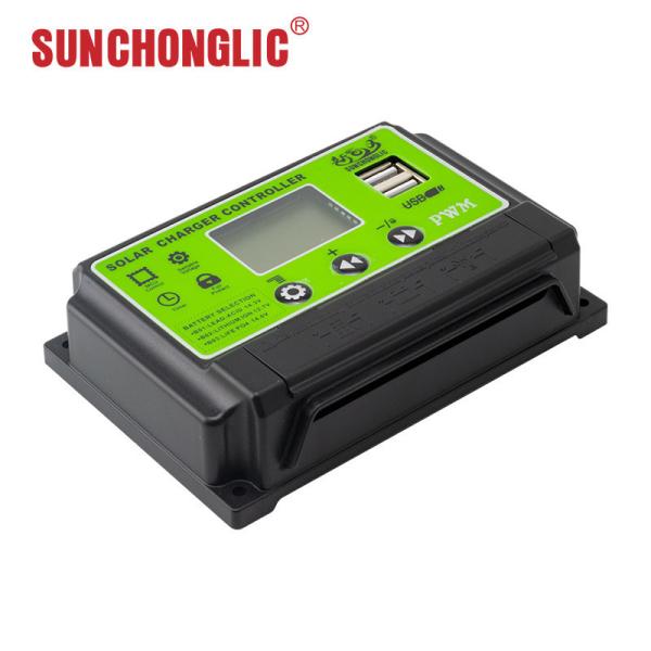 12v / 24v pwm 太陽光充電器制御器 20a家庭用