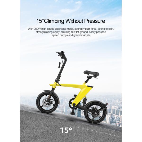 100Kg Max Load Electric City Bicycle with Lithium Battery Power Supply and Foldable Design