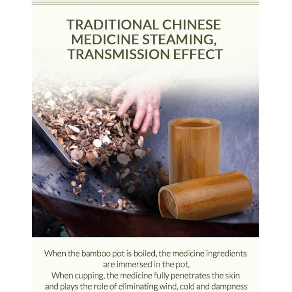 Carbonization Technology Class I Instrument Body Massage Bamboo Cupping Therapy Cups