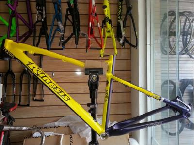 27.5 Alumínio MTB Frame 650B Mountain Bike Frame 1640g XC Hardtail Bike Frame AL6061 SPF Tecnologia três cores
