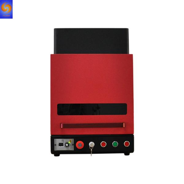Enclosed 20w 30w 50w desktop fiber laser marking machine for sale