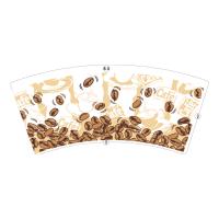 Le PE de papier de PE d'actions jetables simples de tasse a enduit le papier en feuille