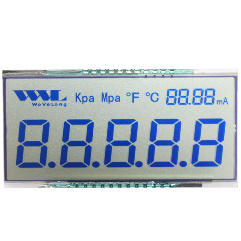 Настройка TN LCD панель, LCD счетчика с напряжением, током, температурой, характеристиками мощности/сегментами