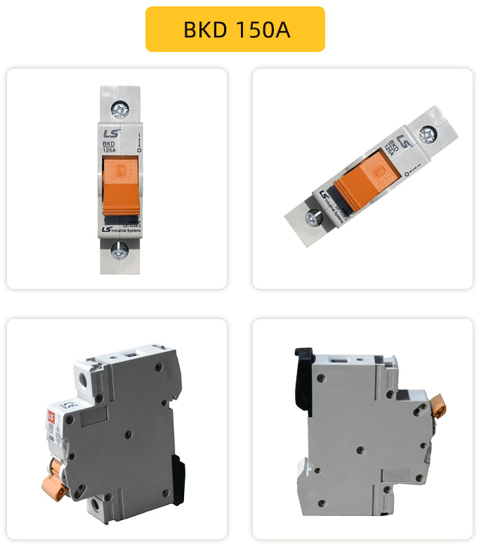 Автомат защити цепи LG/LS 1P/2P/3P/4P изоляции BKD микро- сломленный микро-