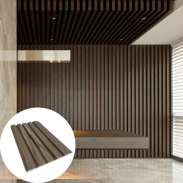 Environmental Friendly Interior WPC Wall Panel 159MM*10MM Quick Installation