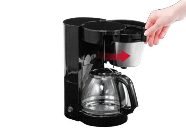 CM-322B ODM 1.2L Tea And Coffee Maker 800W Commercial Filter Coffee Machine