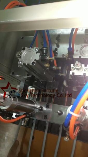 Save 3-4 workers easy operated H05VV-F Tin Dip Soldering Machine Stripp Sheath (Max 150mm) and 2-3 Cores Neat Cutting