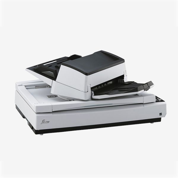 Fuji Tsu Fi-7700 High-Speed USB Interface CIS Component Inventory Scanner CCD Light Source Tablet ADF Application Scanning A3