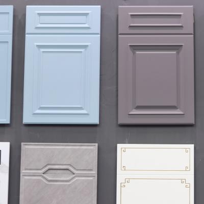 Folha de MDF laminado de alta brilho 25mm para porta do armário da cozinha