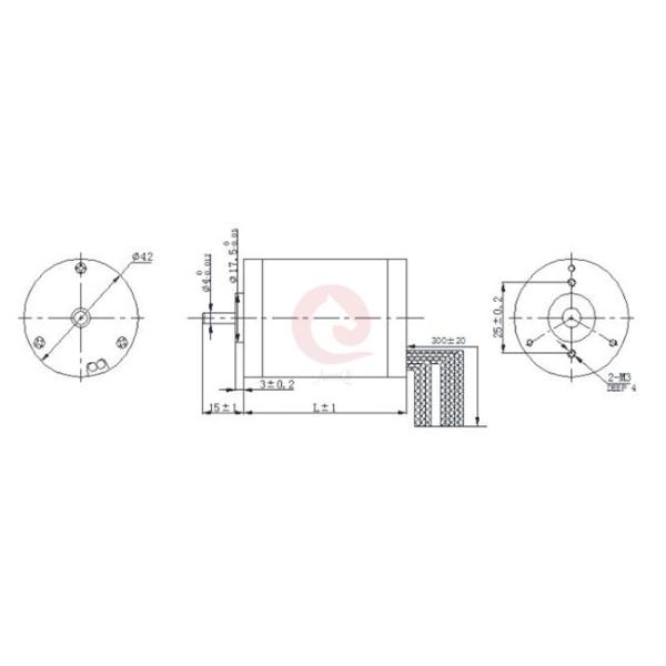 NEMA17 42mm Brushless DC Electric Motor