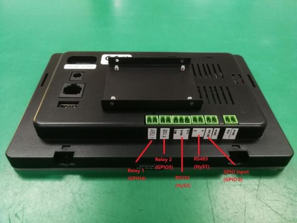 No Battery POE Power Kiosk Touch Panel 7 Inch Android OS Wall Mount Ethernet Tablet PC