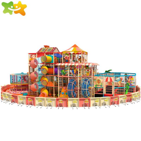 Unique Kids Indoor Playground Equipment With Colorful Candy Theme