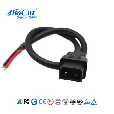 2P Right Angle Male Plug Connector Wiring Harness Lithium Battery Power Connector