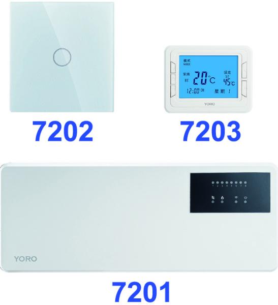 Wireless Central Controller Pack Linkable Up to 8 Thermoelectric Actuators plus Pump Power and Furnace Signal Outputs