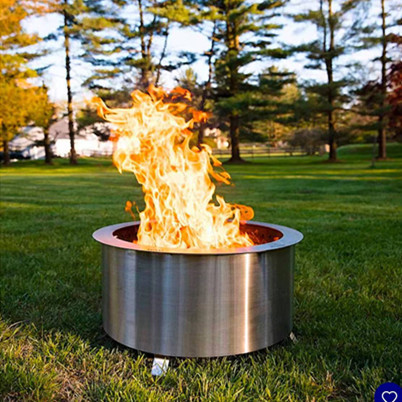 30 Inch Steel Outdoor Smokeless Stove