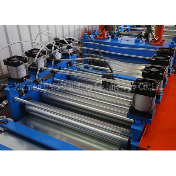 Hydraulic Cutting Custom Roll Forming Machine For Soundproof Walls / Back Panel Metal Roof