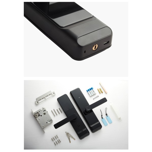 YAGU NEO TTlock Digital Lock for Home Biometric Fingerprint Intelligent Gate 3d Face Recognition Smart Door Lock With Camera