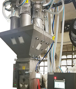 Пластиковый сырцовый Doser 800-960kg/H Materia гравиметровый гравиметровый весит фидер