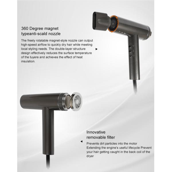 Двигатель турбины воздушных судн фена волос MeStar моделируя гарантию 1 года