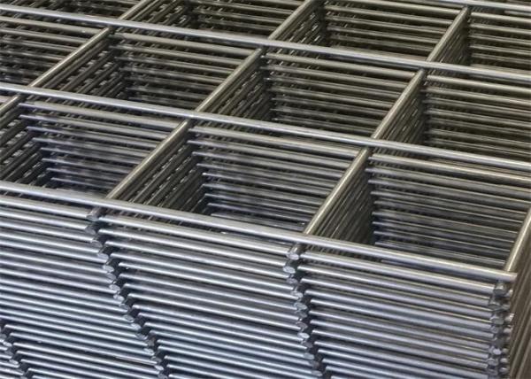 Black Aperture 2 Width 0.5m Wire Mesh Fence Panels