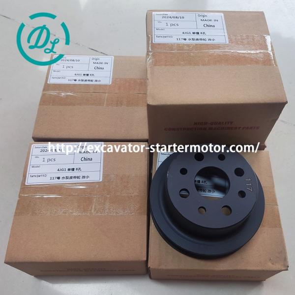 4JG1 Water Pump Pulley 8-97241367-0 for Excavator ZX60 ZX70