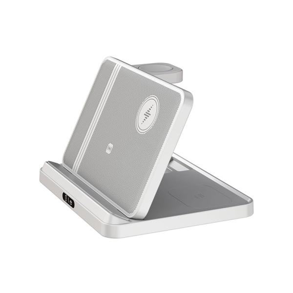 A8H Apple Version 15W/10W 3 In1 Wireless Charger Fast Charging Foldable for Phone/Earphone/Watch