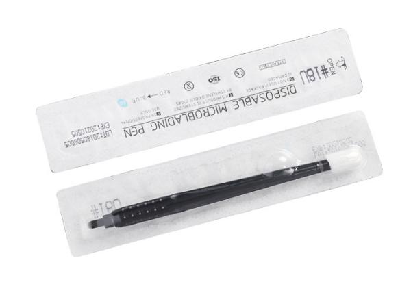 Blister Packing 3D Cosmetics Manual Tattoo Pen With Blade And Brush