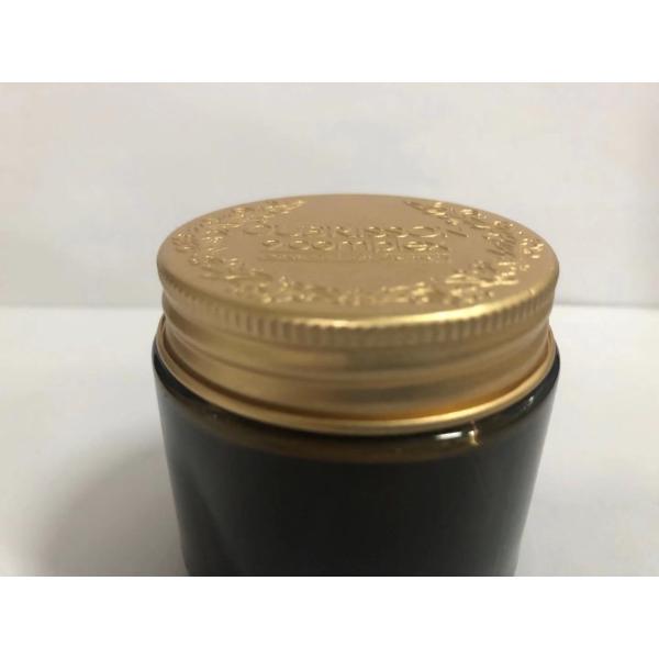 Алюминиевая золотая крышка Амбер 2oz 8oz вокруг косметической упаковки заботы кожи опарника