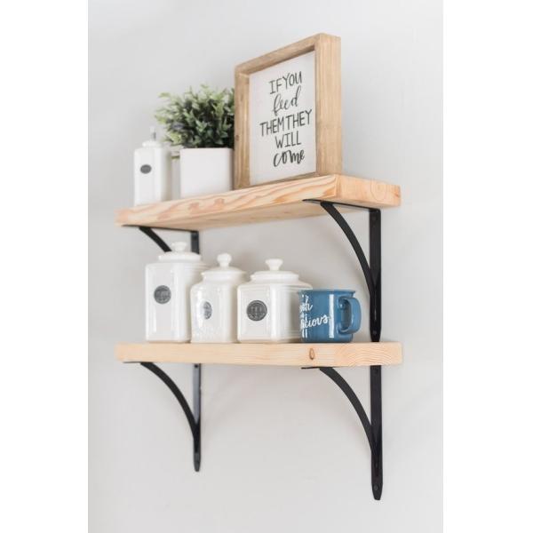 290g Customized Logo Stainless Steel Triangle Wall Mount Shelf Bracket for Kitchen
