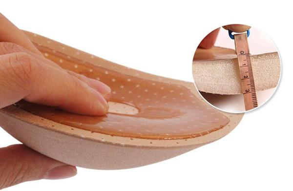 Wholesale V-shaped Push up Silicone pads padded strapless Brassiere