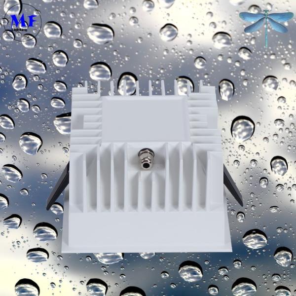 28W IP66 LED Down Light Impermeável 100LM/W 3000K/4500K/6500K COB Ceiling Light para área comercial
