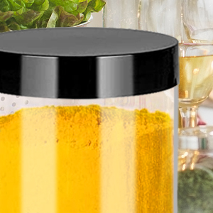 Clear Plastic Jars 32oz 12Pack Big Round PET Plastic Containers With Black Screw On Lids Reusable Empty Storage Jars With Lid Clear Containers For Household And Kitchen Organizing