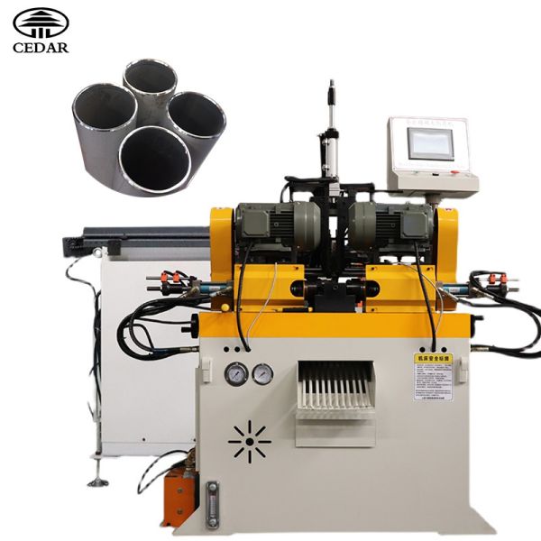 Aluminum Profile Chamfering Machine Steel Bar End Chamfering Machine Double Head