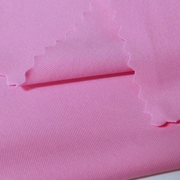 83%Recycled nylon 17%spandex fabric swimsuit cloth sports pink ripstop nylon fabric