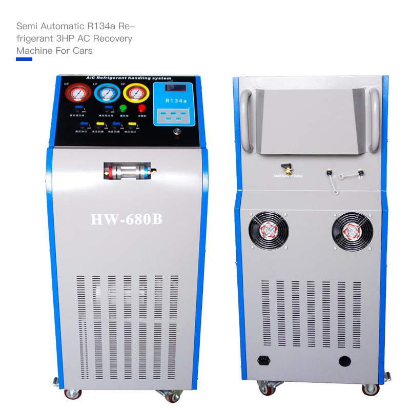 Обслуживание Aircon автомобиля станции 650g/Min обслуживания AC автомобиля 4HP Semi автоматическое