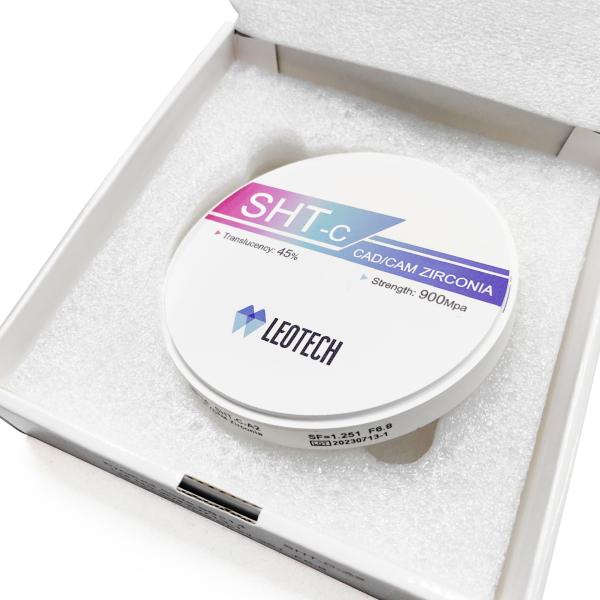 Full-Contour Restoration Zirconia 900MPa Flexural Strength 1500-1530°C Sintering Profile