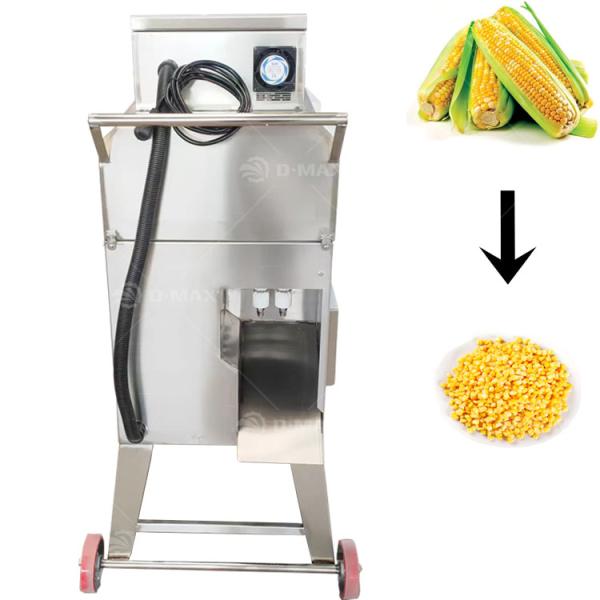 380v Corn Wheat Grain Thresher Soybean Threshing Machine Corn Maize Peeling Separator