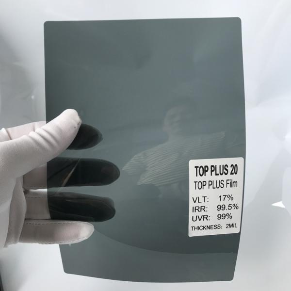 High Performance Nano Ceramic Window Tint Film with PET80%+Glue imported20% No Haze and No Fogging