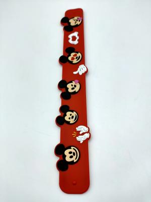 Soft Adjustable Silicone Wristbands , OEM Colored Rubber Wristbands