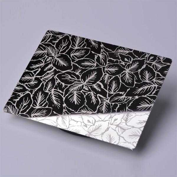 Mill Edge SUS304 Stainless Steel Plate Mirror AISI Sheet Metal Etching RAL color