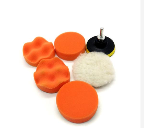 9pcs 4 Inch Polishing Pads Set 10cm With Buffing Wheel For Drill