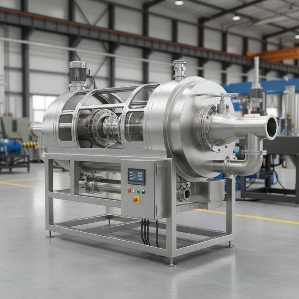 Self-Cleaning Stainless Steel Horizontal Decanter Centrifuge for Continuous Sludge Dewatering