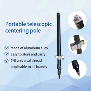 A Telescopic Survey Pole That Is Easier to Carry